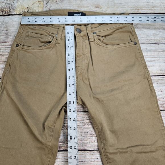 Mavi Jeans Mens Size 30x30 Tan Jake Casual Pants - Picture 4 of 11